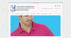 Desktop Screenshot of lancashireembroidery.co.uk